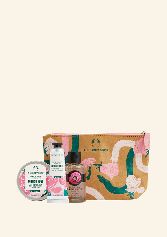 1017161 BEAUTY BAG BRITISH ROSE AYR22 Bronze NW INABUPS101