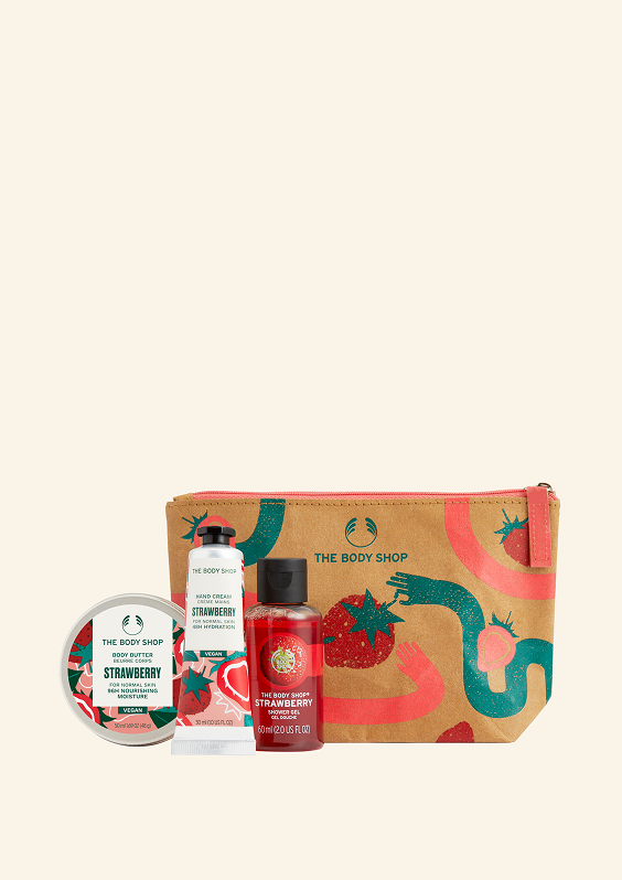 1017164 BEAUTY BAG STRAWBERRY AYR22 Bronze NW INABUPS102