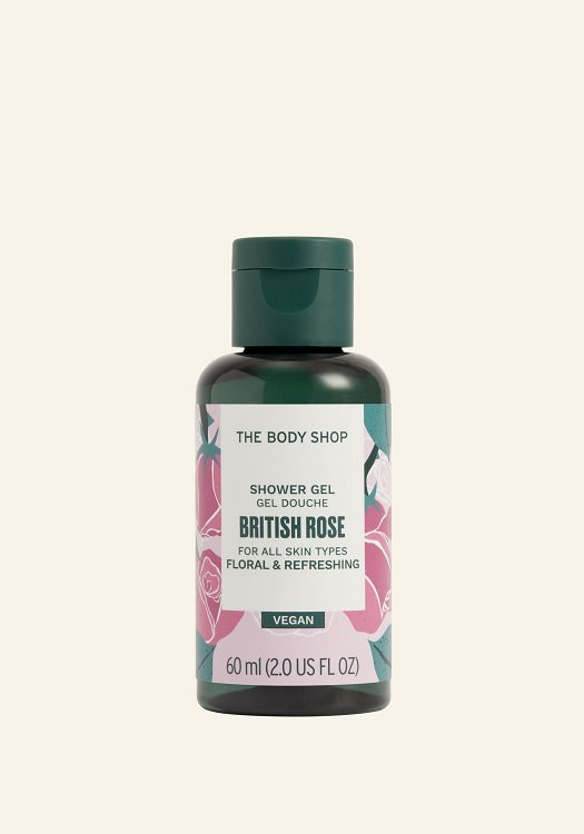 1024951 Shower Gel British Rose 60ml Bronze NW INABUPS210