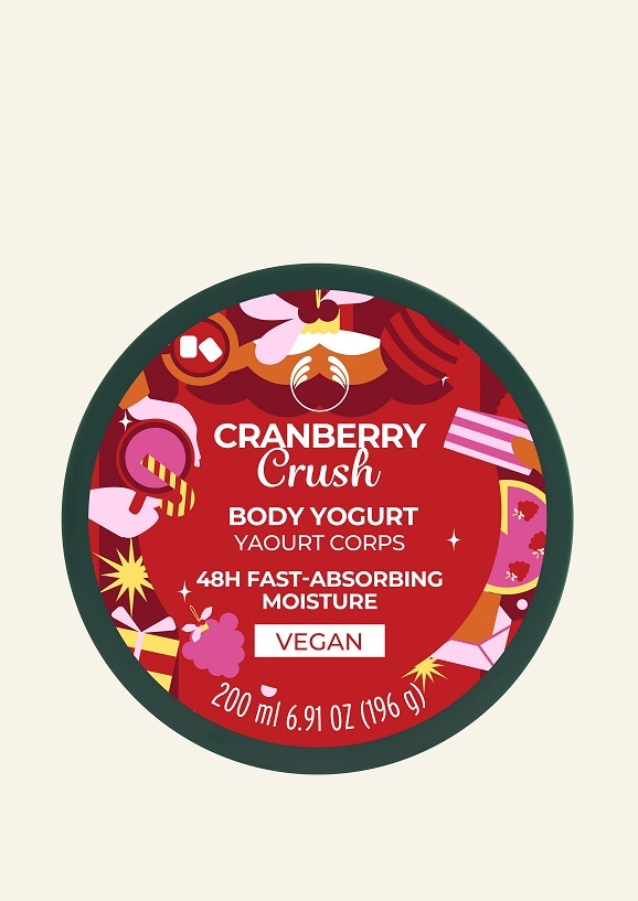 1046832 BODY YOGURT CRANBERRY 200 ML NW INAJMPS365