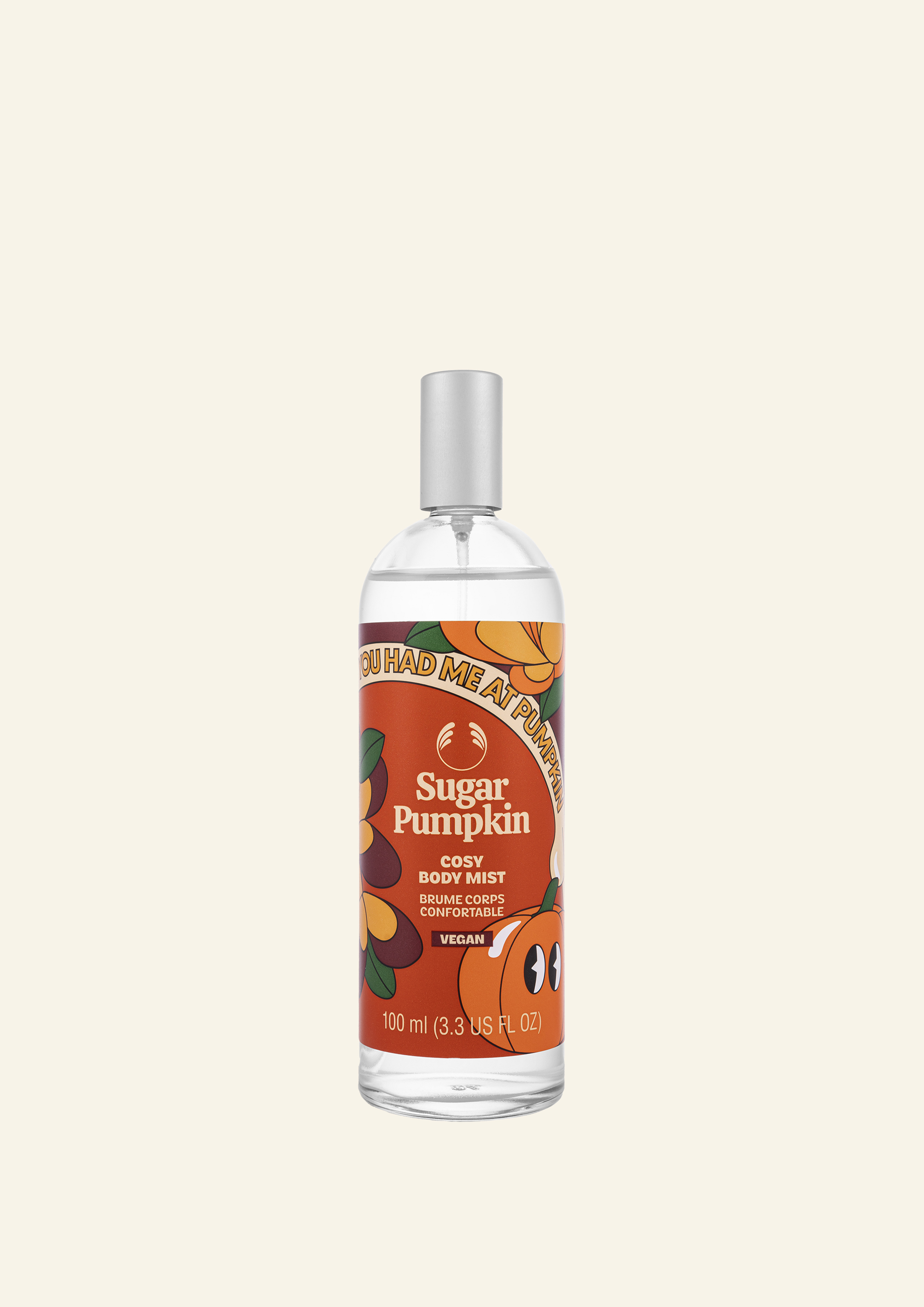 1046875 PUMPKIN BODY MIST 100 ML A0 X FRONT INAJQPS027 NW
