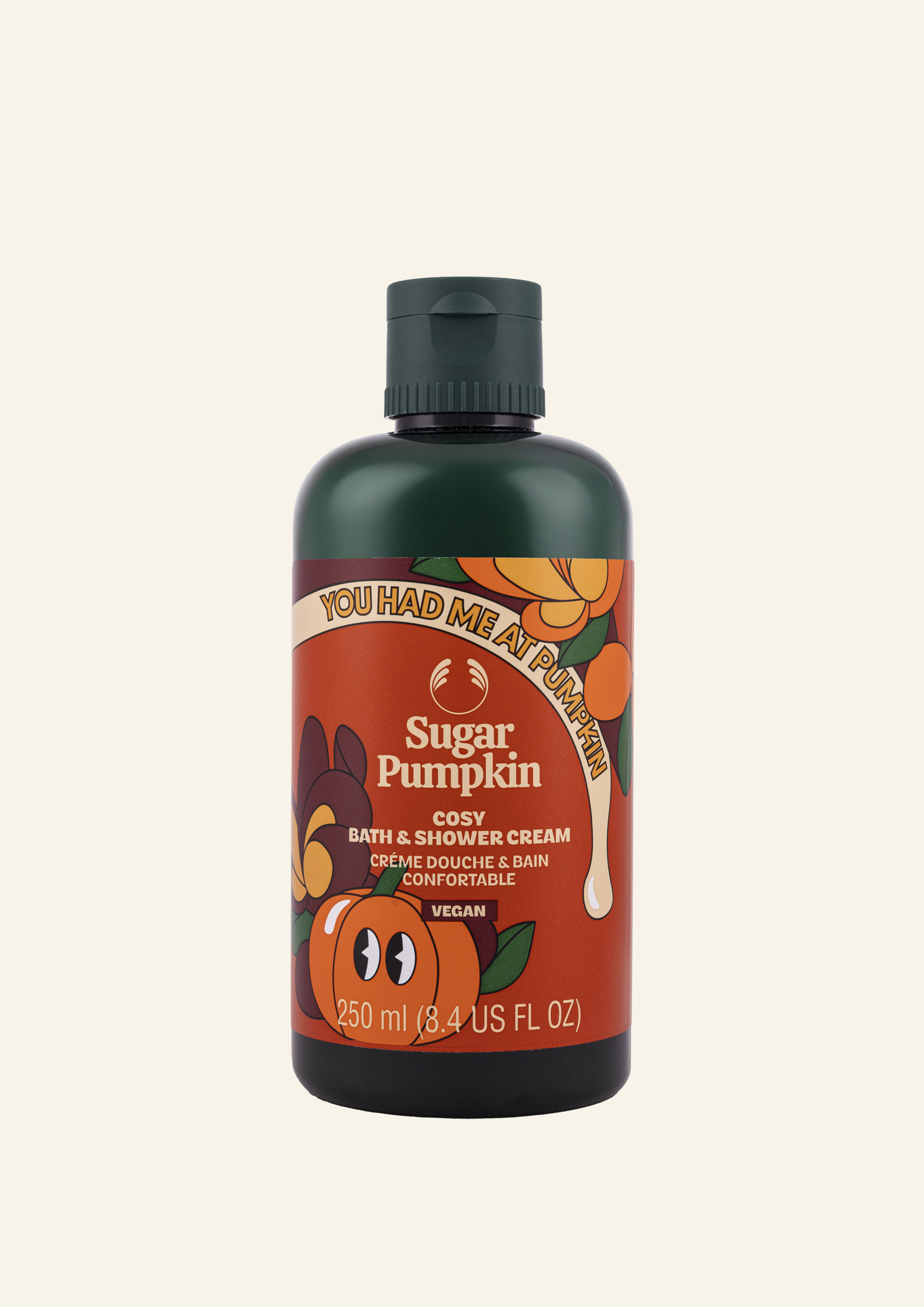 1047067 PUMPKIN BATH SHOWER CREAM 250 ML A0 X FRONT INAJQPS031 NW