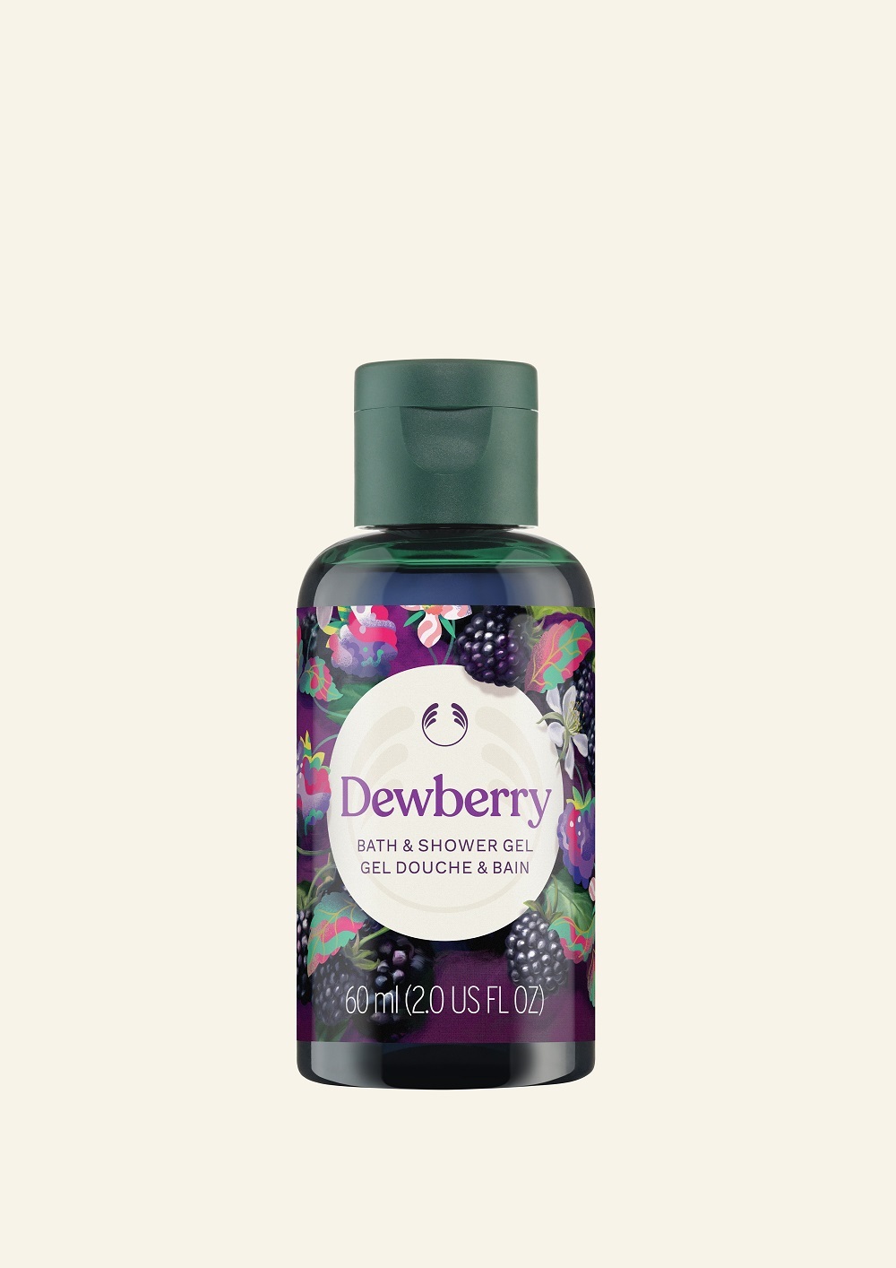 1047082 BATH SHOWER GEL DEWBERRY 60 ML A0 X NW INAJYPS017