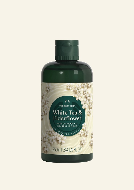 1047566 WHITE TEA AND ELDERFLOWER BATH SHOWER GEL 250 ML FOP 116 NW INAKFPS019