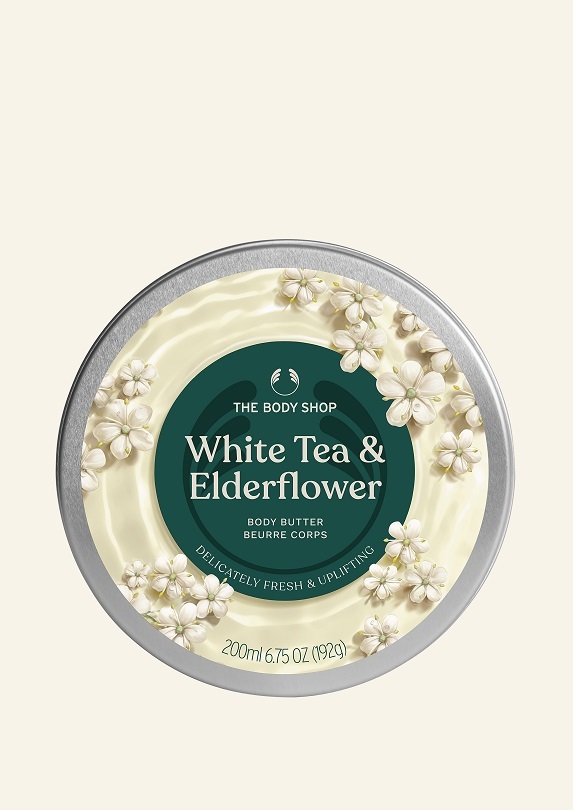 1047567 WHITE TEA AND ELDERFLOWER BODY BUTTER 200 ML FOP 42 NW INAKFPS020