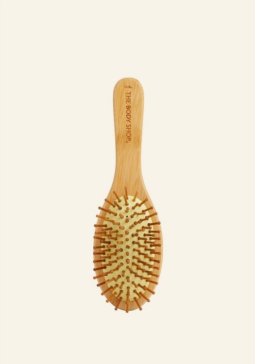 1096940 HAIR BRUSH OVAL BAMBOO A0 Bronze 2 NW INABUPS241 product zoom