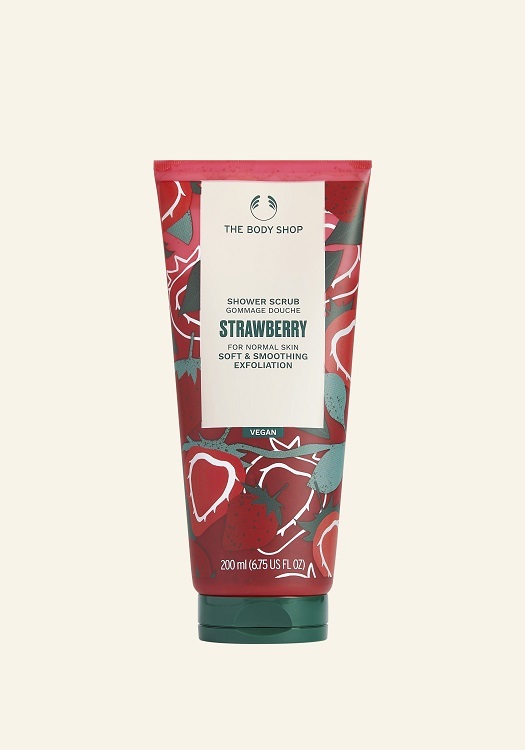 1096993 SHOWER SCRUB STRAWBERRY 200 ML A0 X BRNZ NW INAAUPS441