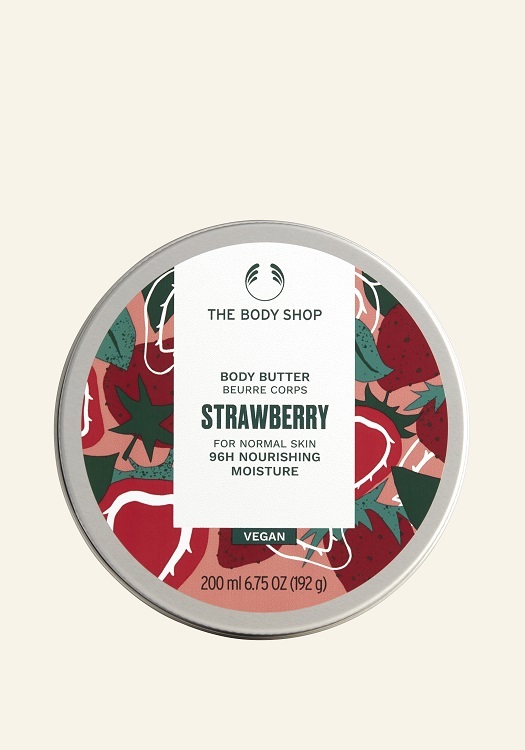 1097360 BODY BUTTER STRAWBERRY 200 ML A0 X BRNZ NW INECMPS033