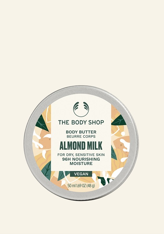 1097380 BODY BUTTER ALMOND MILK 50 ML BRNZ NW INABCPS102