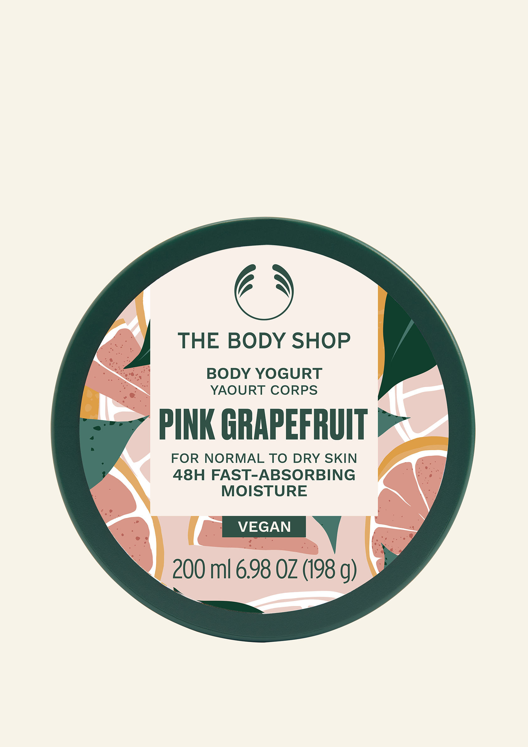 1097519 BODY YOGURT PINK GRAPEFRUIT 200 ML AOX Bronze NW INABUPS044