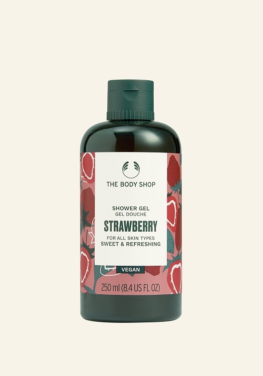 1097528 SHOWER GEL Strawberry 250ml BRNZ NW INABCPS067