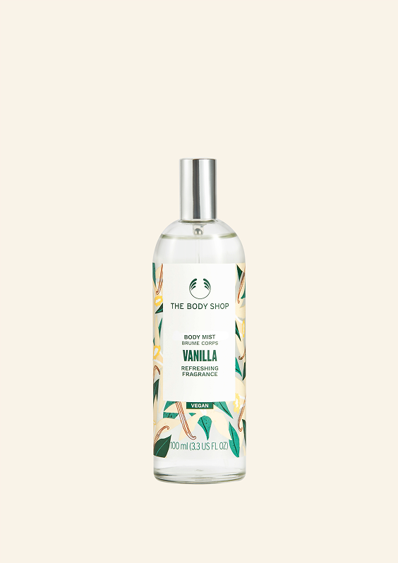 1098073 BODY MIST VANILLA 100 ML BRNZ NW INECMPS119