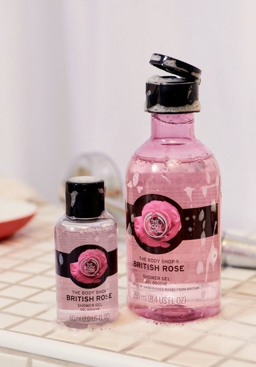 British Rose Shower Gel 250ml The Body Shop South Africa