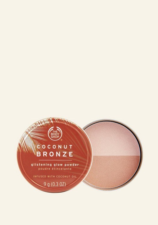 COCONUT BRONZE GLISTENING GLOW POWDER 2 9 G INRODPS373 product zoom