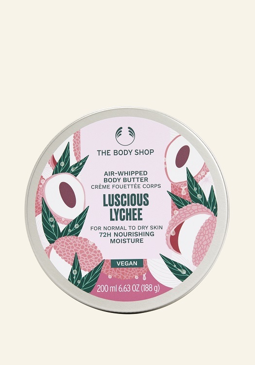 Lychee Air Whipped Body Butter 200ml BRNZ NW INAEHPS043