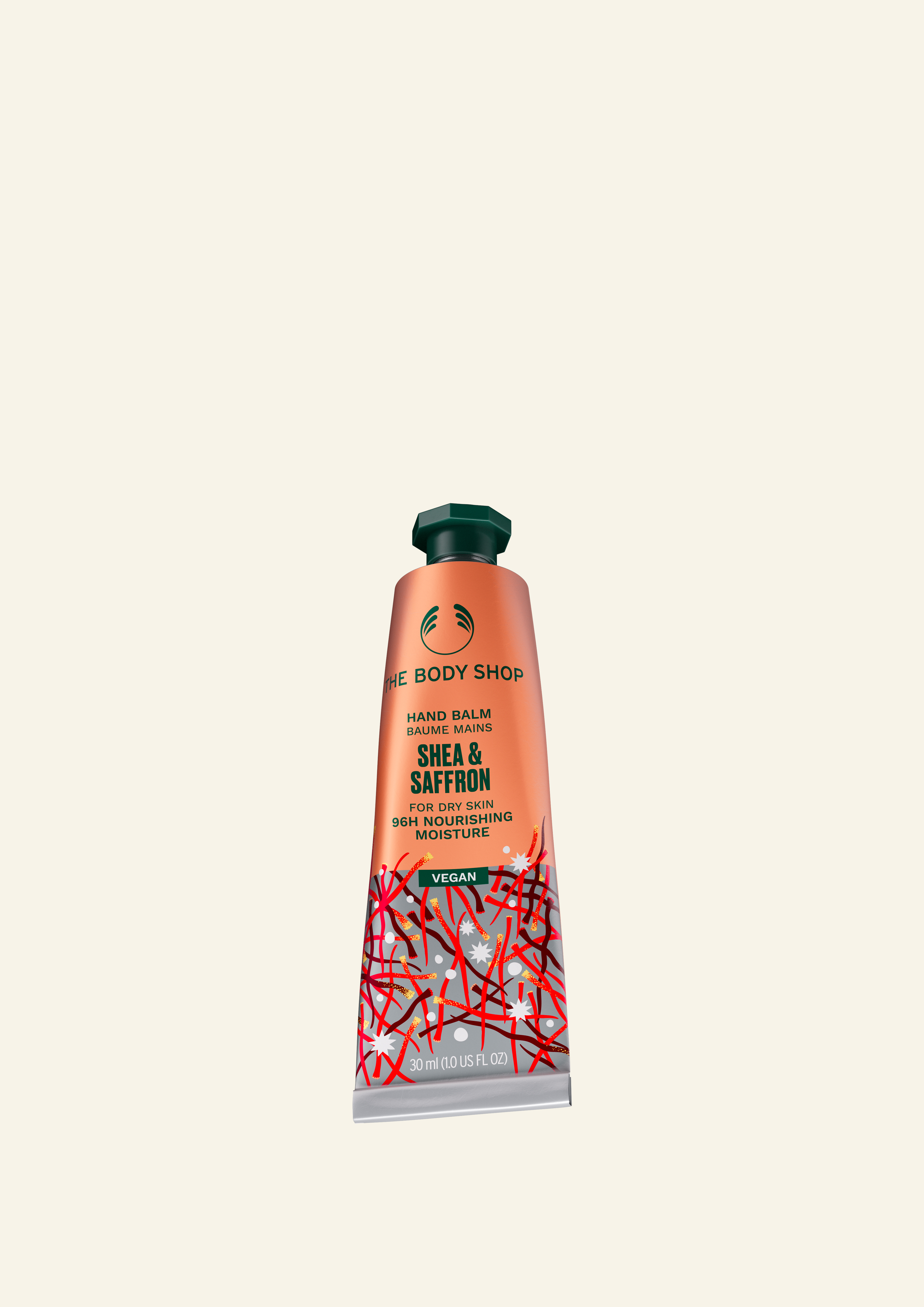 Public 1042899 HAND BALM SHEA SAFFRON 30 ML XM24 AOX SIDE NW INAIRPS023
