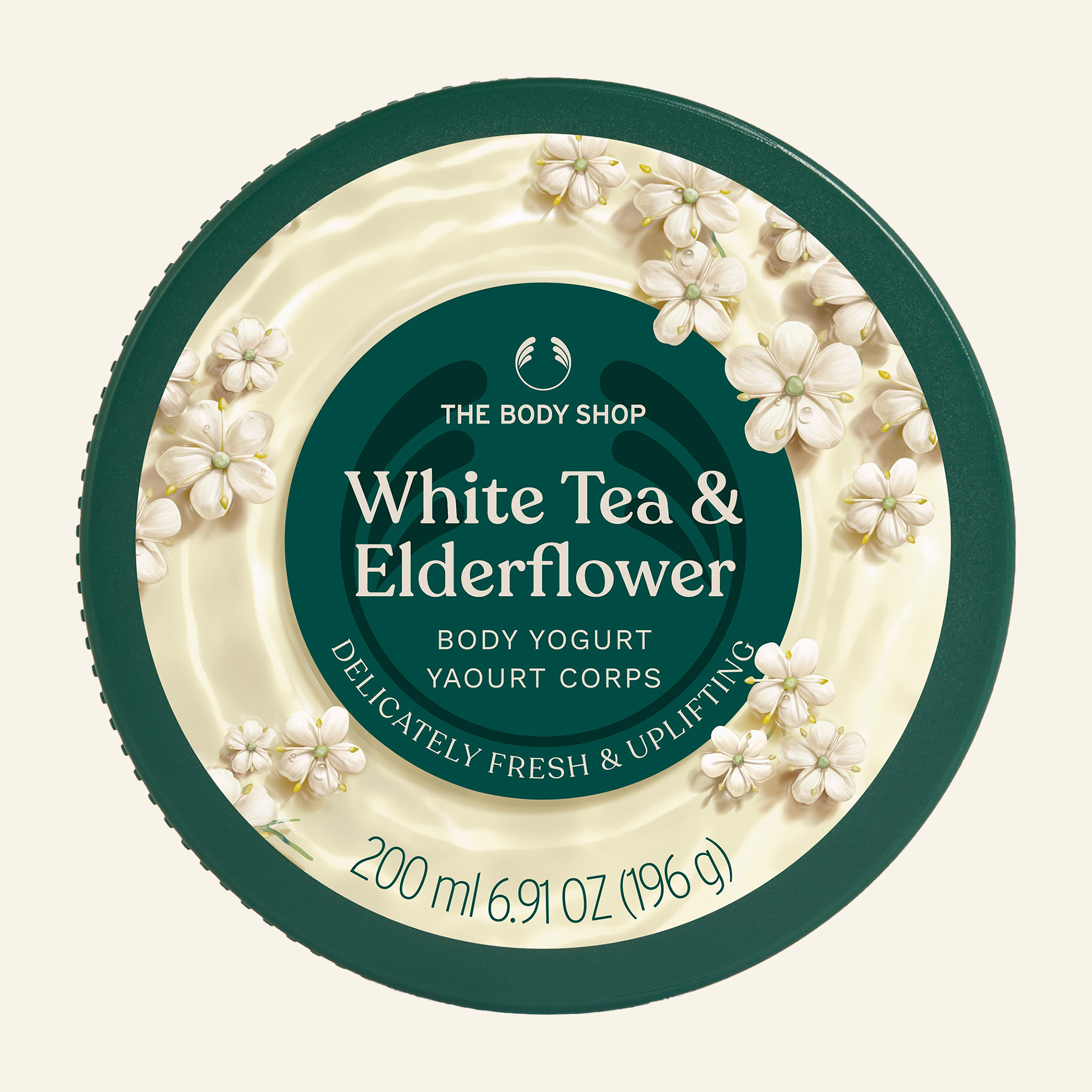 Public 1047568 WHITE TEA AND ELDERFLOWER BODY YOGURT 200 ML FOP 93 INAKFPS021