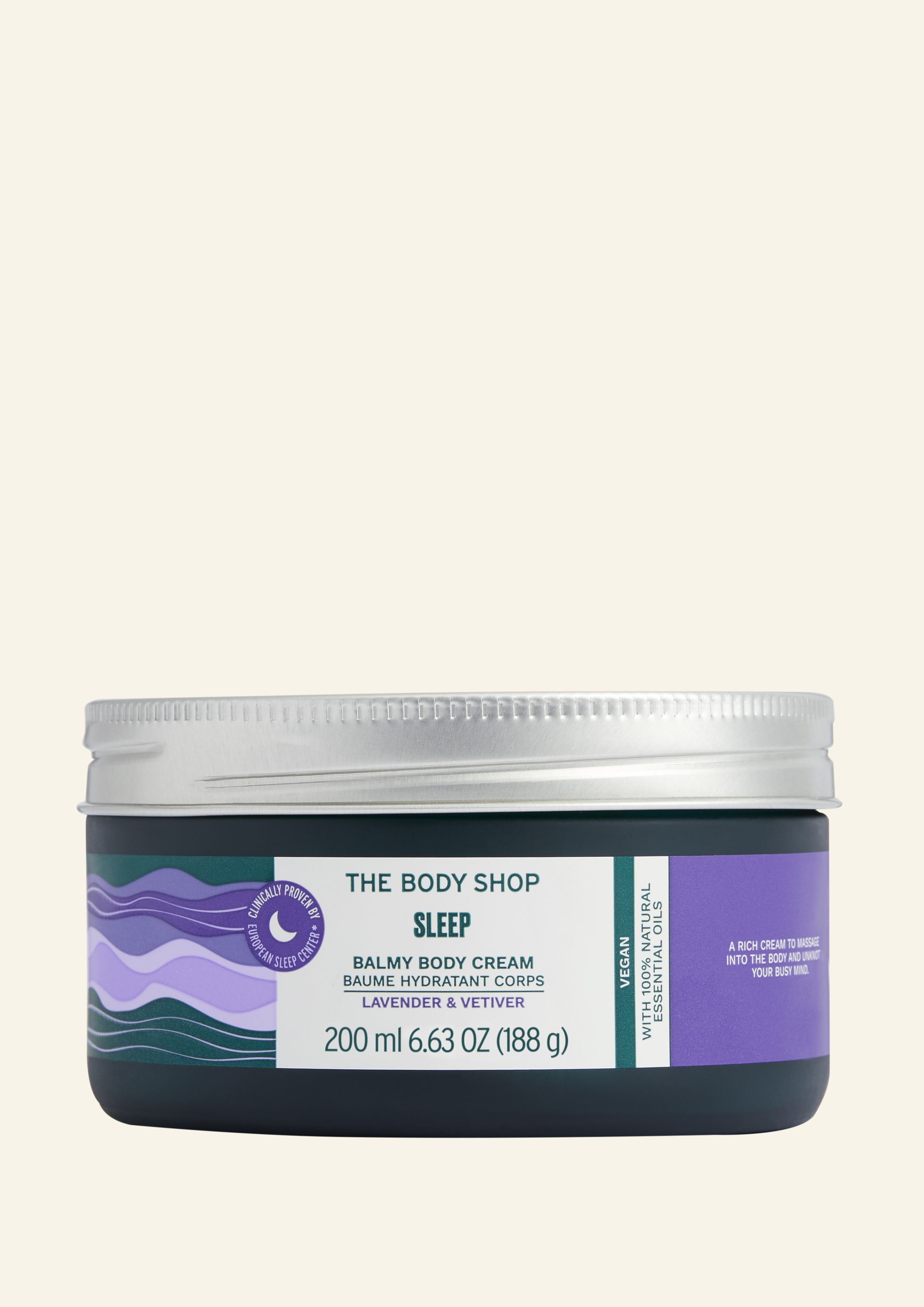 Sleep body cream