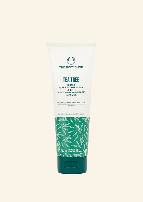 Tea Tree Wash Scrub Mask 3 in 1