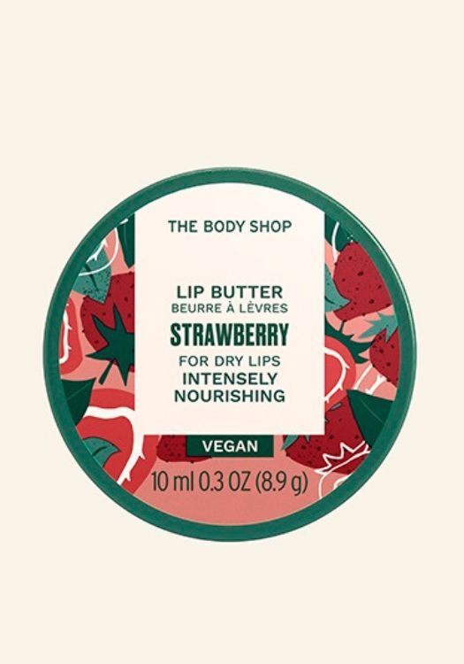 Strawberry lip butter