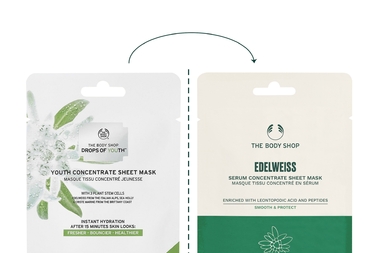 1017978 SHEET MASK EDELWEISS 21 ML A0 X BRONZE INACHPS017