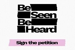 Be seen be heard Stop GBV 1