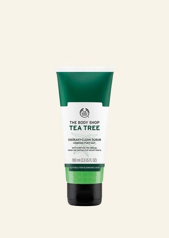Tea Tree Squeaky-Clean Scrub 100ml