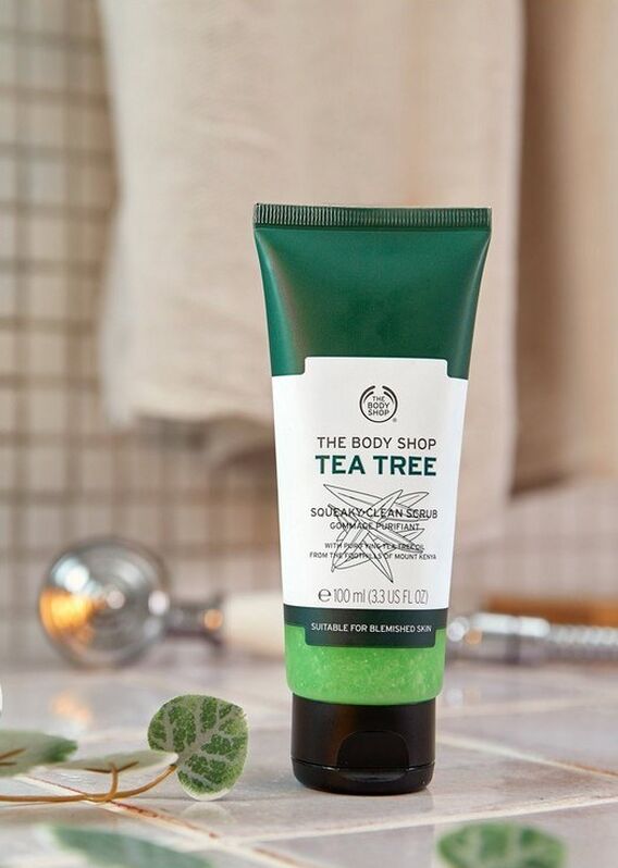 Tea Tree Squeaky-Clean Scrub 100ml