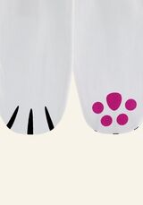 ANIMAL PAW PRINT MOISTURE SOCKS 2 INRSLPS696 product zoom