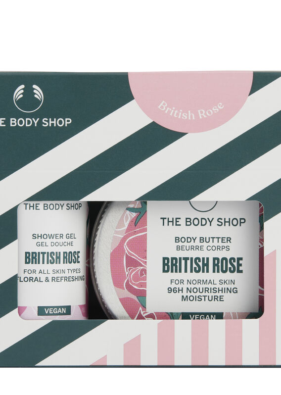 Treats Shower Gel & Body Butter British Rose