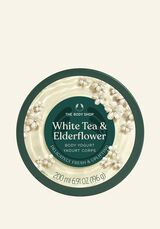 1047568 WHITE TEA AND ELDERFLOWER BODY YOGURT 200 ML FOP 93 NW INAKFPS021