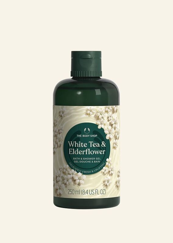 White Tea & Elderflower Shower Gel 250ml