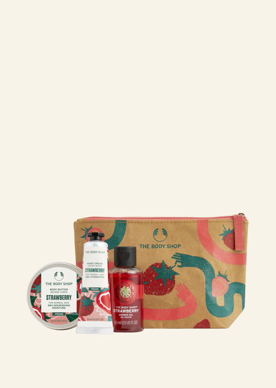 Strawberry Beauty Bag Gift Set