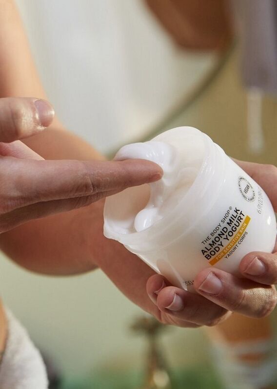 Vegan Body Yogurts Almond Milk & Pink… The Body Shop South Africa