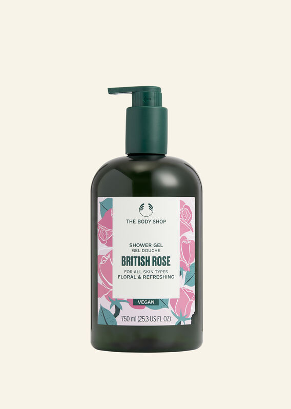 Shower Gel British Rose 750ml