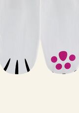 ANIMAL PAW PRINT MOISTURE SOCKS 2 INRSLPS696 product zoom