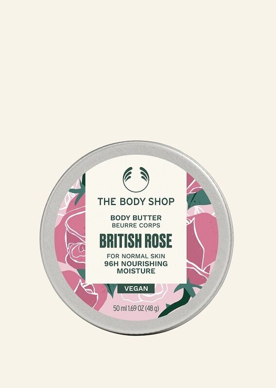 British Rose Body Butter 50ml