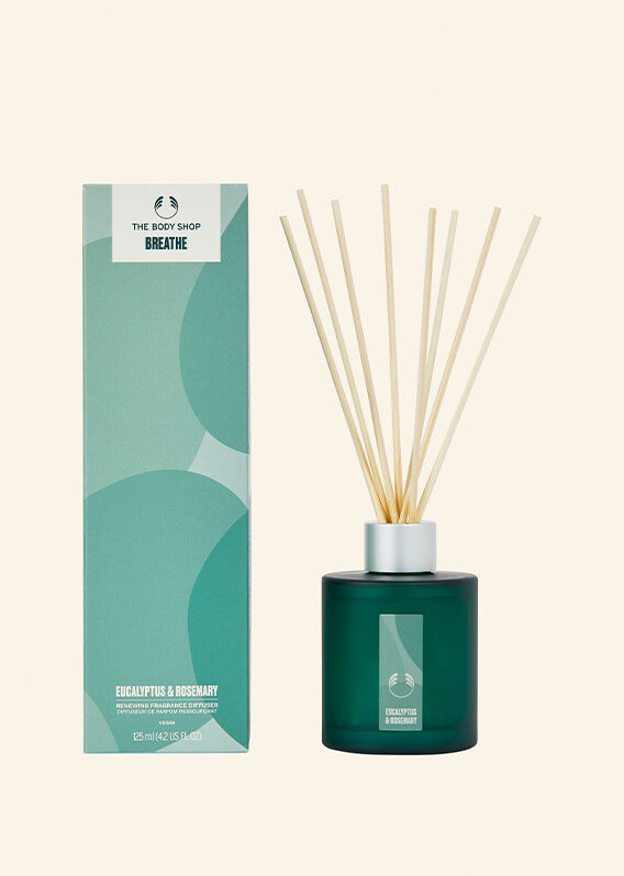 Breathe Renewing Fragrance Diffuser Eucalyptus & Rosemary 125ml