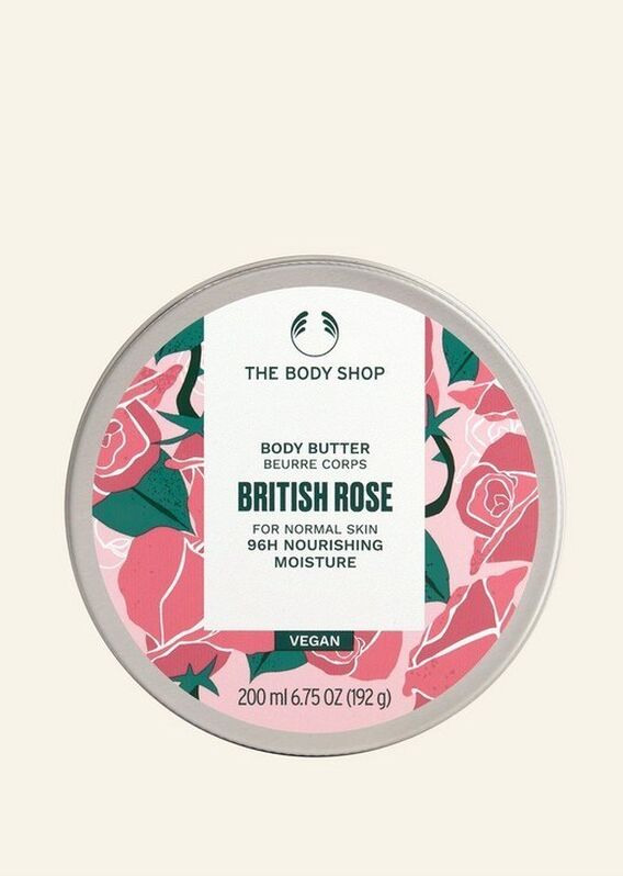 British Rose Body Butter 200ml